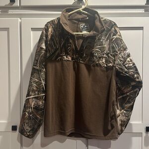 Drake waterfowel systems 1/4 zip pullover small